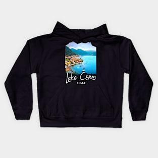 Lago Di Como / Como Lake Italy / Como Lake Kids Hoodie